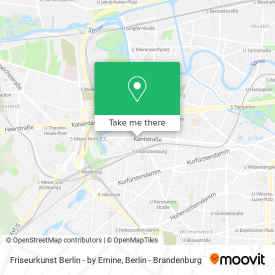 Friseurkunst Berlin - by Emine map