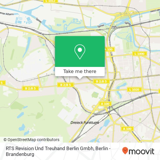 RTS Revision Und Treuhand Berlin Gmbh map