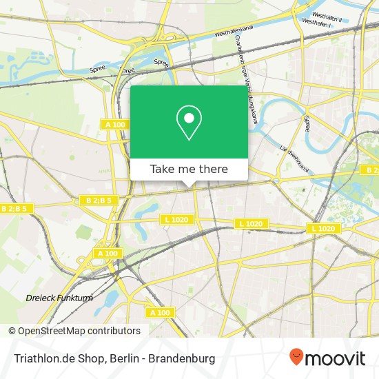 Triathlon.de Shop map