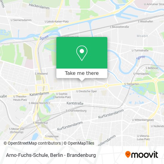 Arno-Fuchs-Schule map