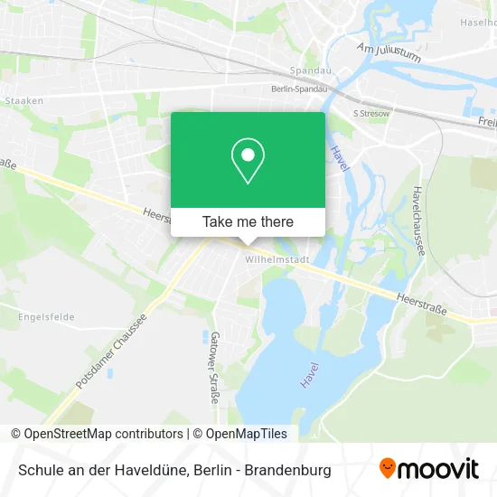 Карта Schule an der Haveldüne