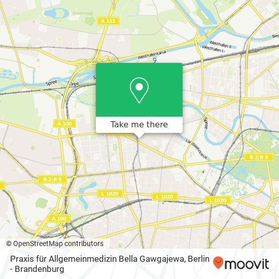 Praxis für Allgemeinmedizin Bella Gawgajewa map