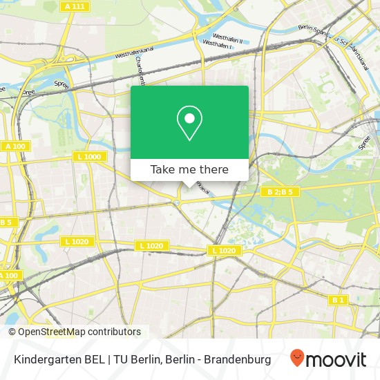 Kindergarten BEL | TU Berlin map