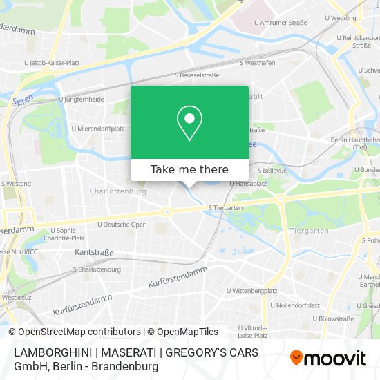 Карта LAMBORGHINI | MASERATI | GREGORY'S CARS GmbH