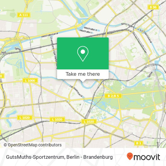 GutsMuths-Sportzentrum map