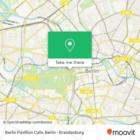 Berlin Pavillion Cafe map