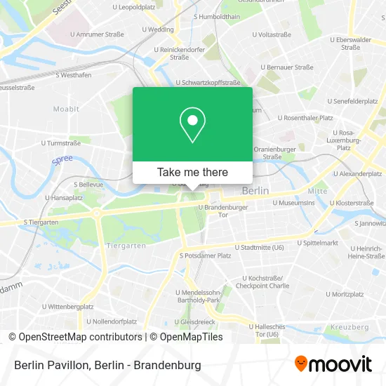 Berlin Pavillon map