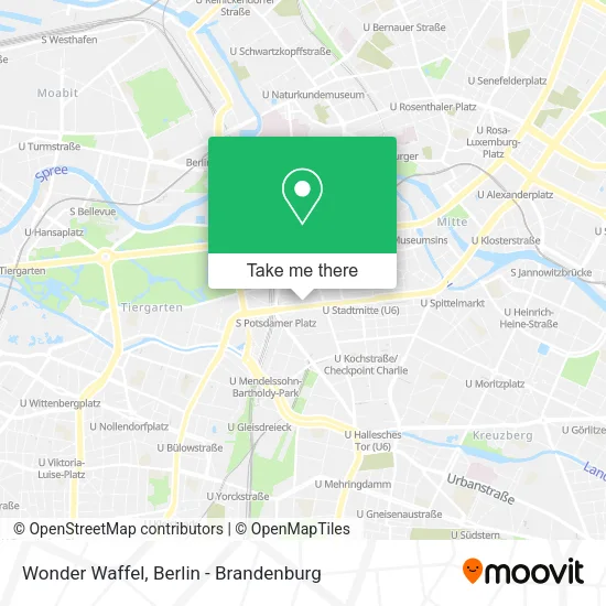 Карта Wonder Waffel