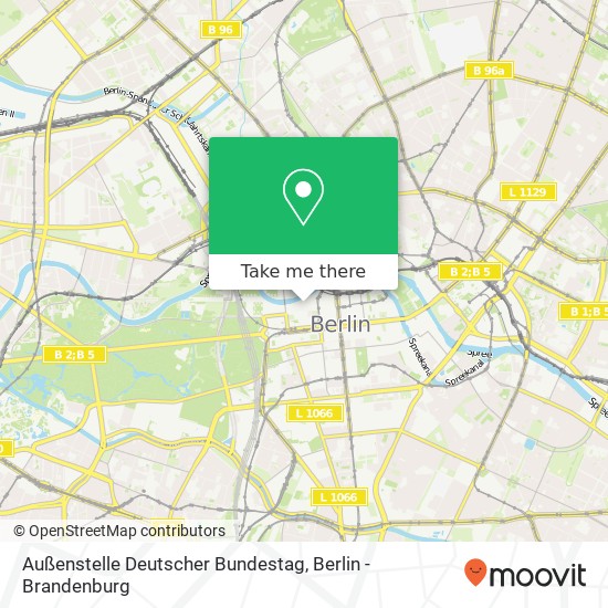 Außenstelle Deutscher Bundestag map