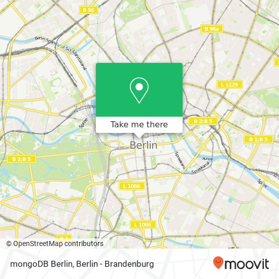 Карта mongoDB Berlin