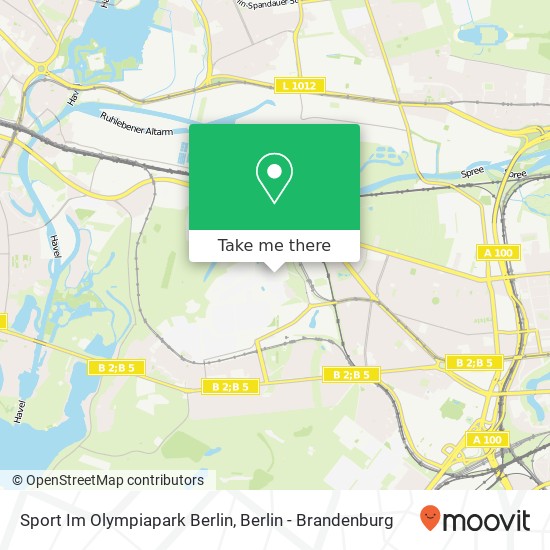 Sport Im Olympiapark Berlin map