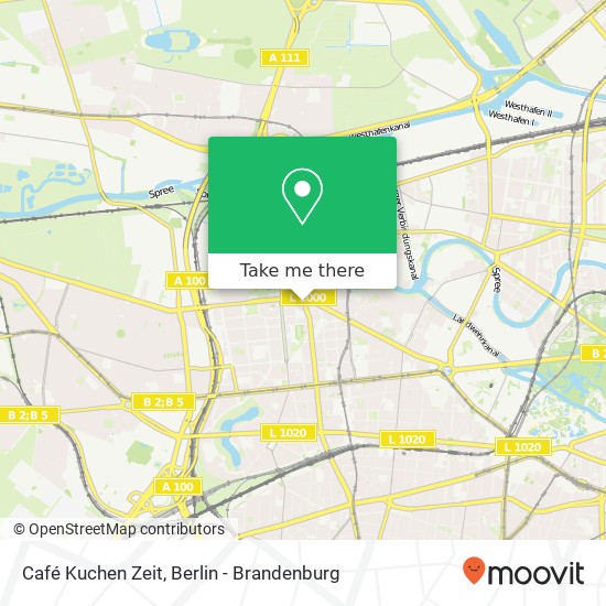 Café Kuchen Zeit map