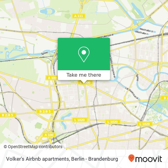 Карта Volker's Airbnb apartments