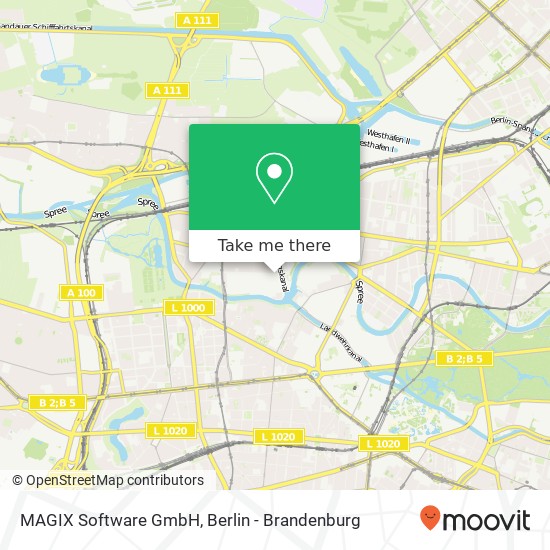 MAGIX Software GmbH map