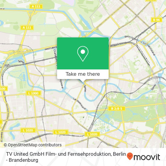 TV United GmbH Film- und Fernsehproduktion map