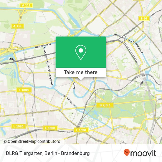 Карта DLRG Tiergarten