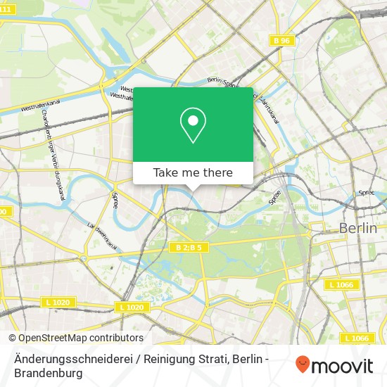 Änderungsschneiderei / Reinigung Strati map