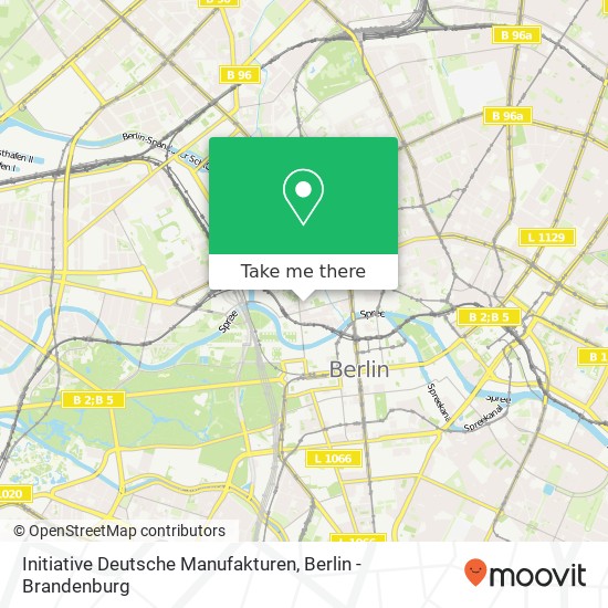 Карта Initiative Deutsche Manufakturen