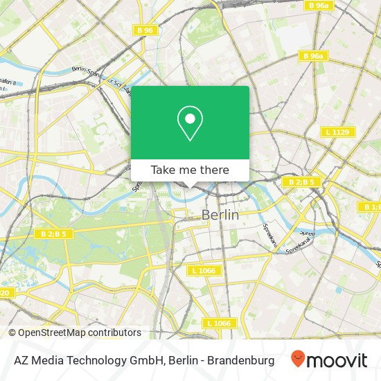 AZ Media Technology GmbH map