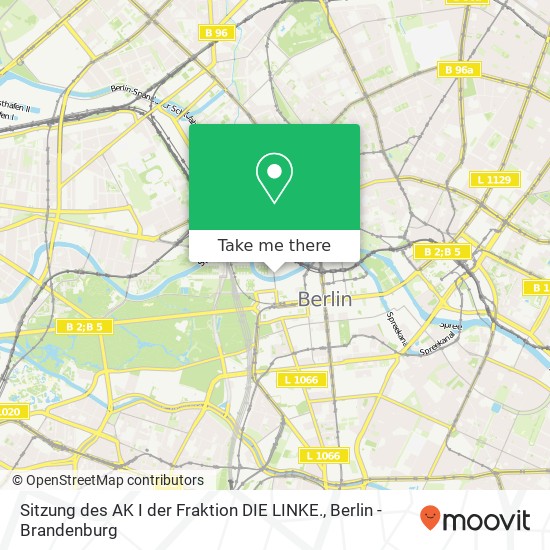 Sitzung des AK I der Fraktion DIE LINKE. map