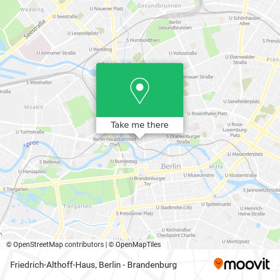 Friedrich-Althoff-Haus map