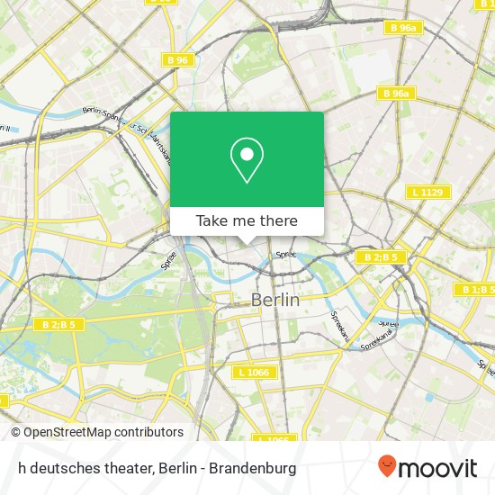 Карта h deutsches theater