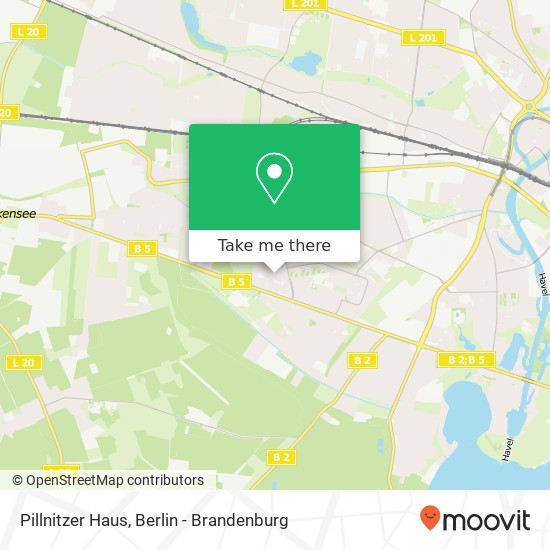 Pillnitzer Haus map