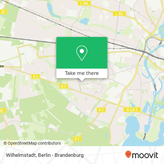 Wilhelmstadt map