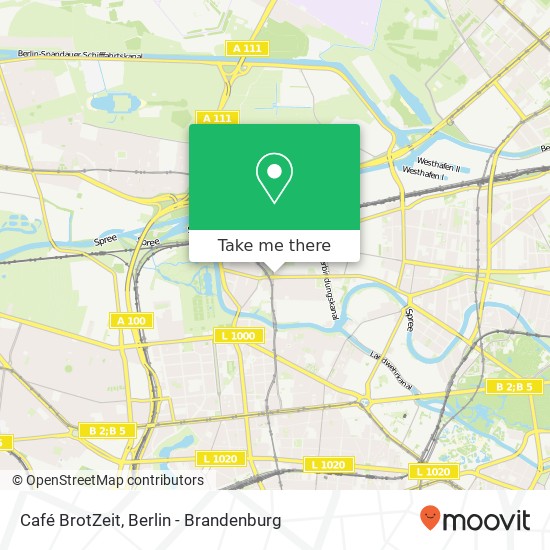 Карта Café BrotZeit