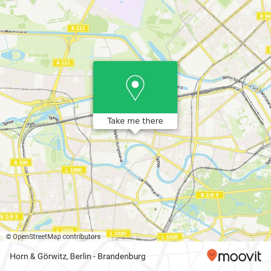 Horn & Görwitz map