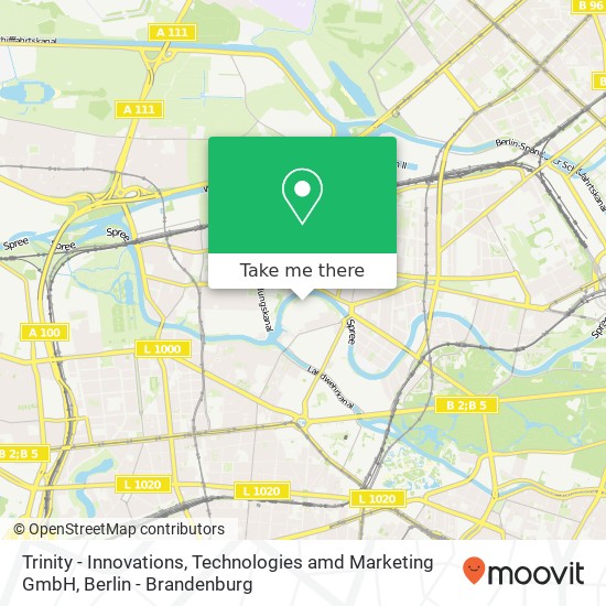 Trinity - Innovations, Technologies amd Marketing GmbH map