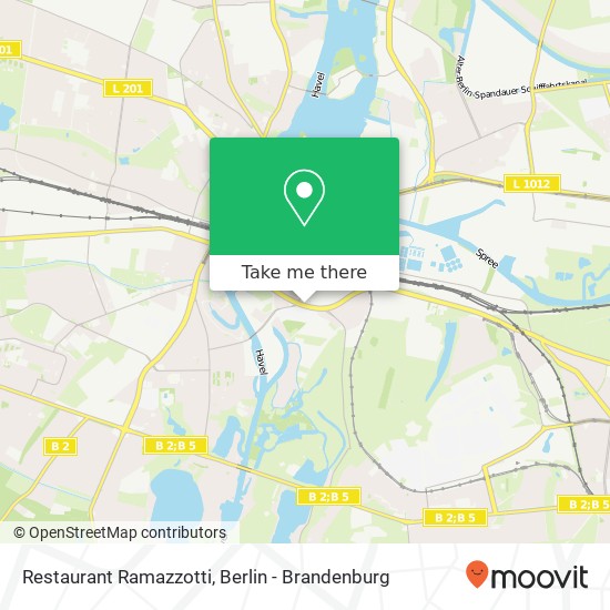 Restaurant Ramazzotti map