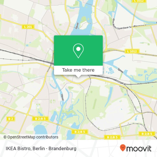 IKEA Bistro map