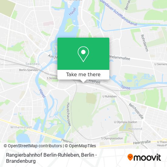 Rangierbahnhof Berlin-Ruhleben map