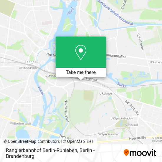 Rangierbahnhof Berlin-Ruhleben map