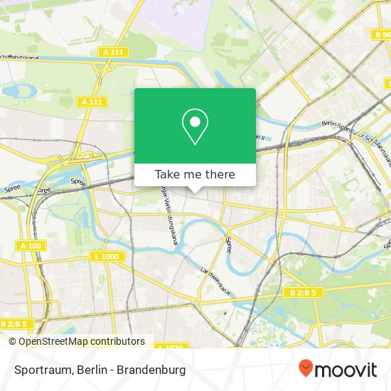 Sportraum map