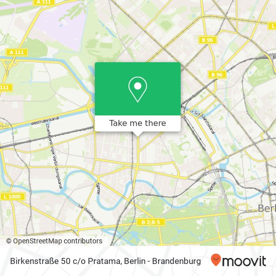 Birkenstraße 50 c/o Pratama map