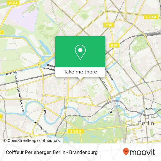 Coiffeur Perleberger map