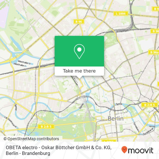 Карта OBETA electro - Oskar Böttcher GmbH & Co. KG