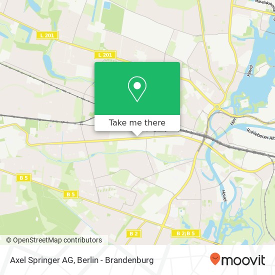 Axel Springer AG map