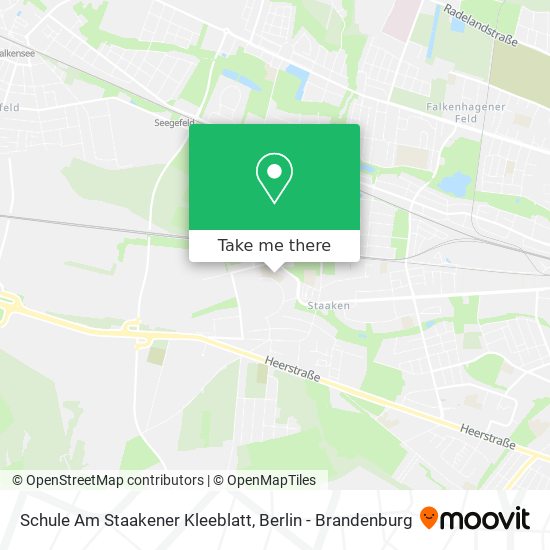 Schule Am Staakener Kleeblatt map