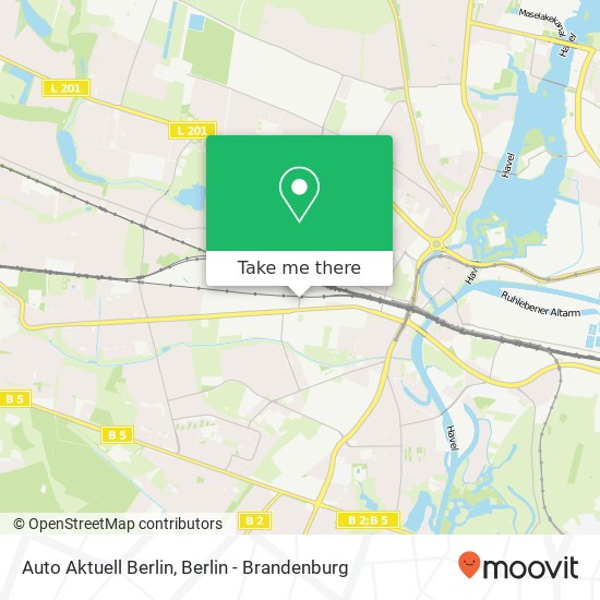 Карта Auto Aktuell Berlin