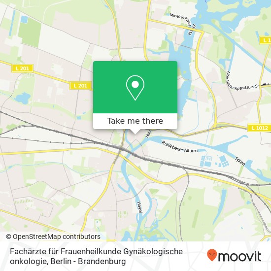 Fachärzte für Frauenheilkunde Gynäkologische onkologie map