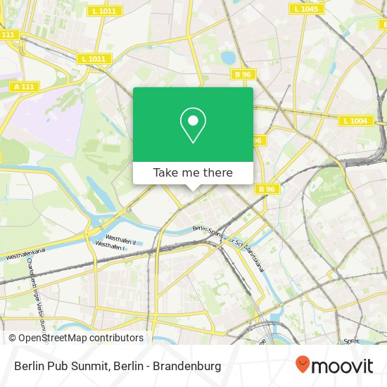 Berlin Pub Sunmit map