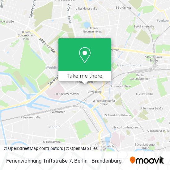 Ferienwohnung Triftstraße 7 map