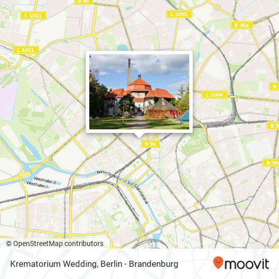 Krematorium Wedding map