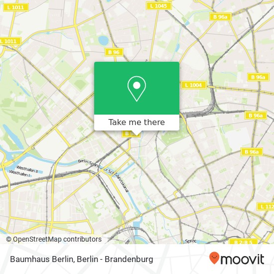 Baumhaus Berlin map