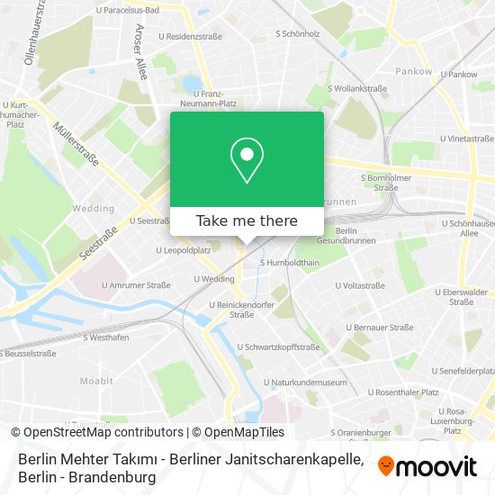Berlin Mehter Takımı - Berliner Janitscharenkapelle map