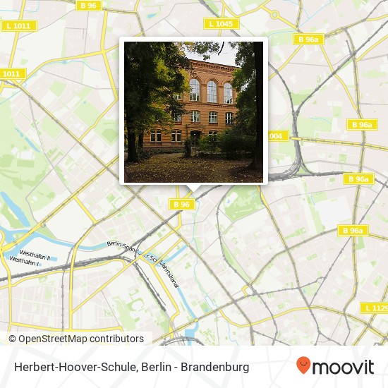 Herbert-Hoover-Schule map