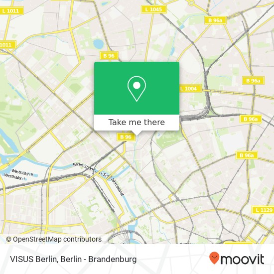 VISUS Berlin map